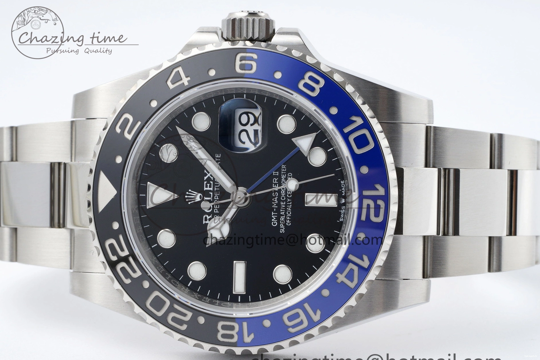 GMT KING 126710 CHS Edition K3285 SS Best 1:1 Oyster Master on II Factory 904L BLNR Bracelet 0402